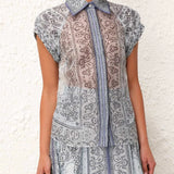 Adele - Bohemian Printed Two-Piece Set
