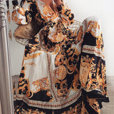 Faye - Printed Boho Dress