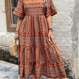 Joraine - Fluid Ethnic Dress