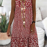 AYLA | SLEEVELESS V-NECK DRESS