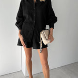 Elizabeth - Lightweight Shirt and Shorts Set