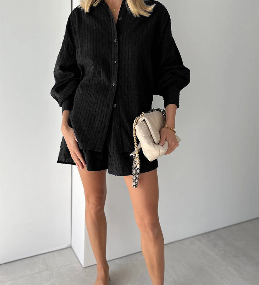 Elizabeth - Lightweight Shirt and Shorts Set