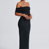 Tindra | Refined Bardot Maxi Dress