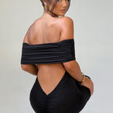 Tindra | Refined Bardot Maxi Dress