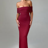 Tindra | Refined Bardot Maxi Dress