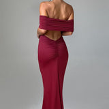 Tindra | Refined Bardot Maxi Dress