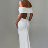 Tindra | Refined Bardot Maxi Dress