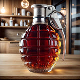 Carafe à whisky en forme de grenade