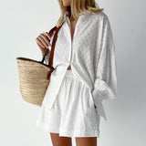 Elizabeth - Lightweight Shirt and Shorts Set
