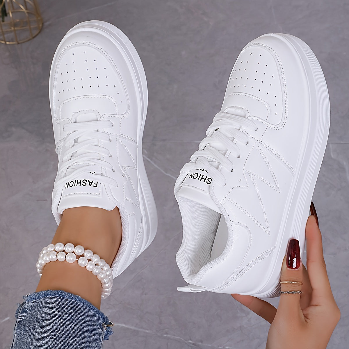 Chloé | Elegant Platform Trainers
