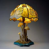 Lampe de nuit champignon faite à la main