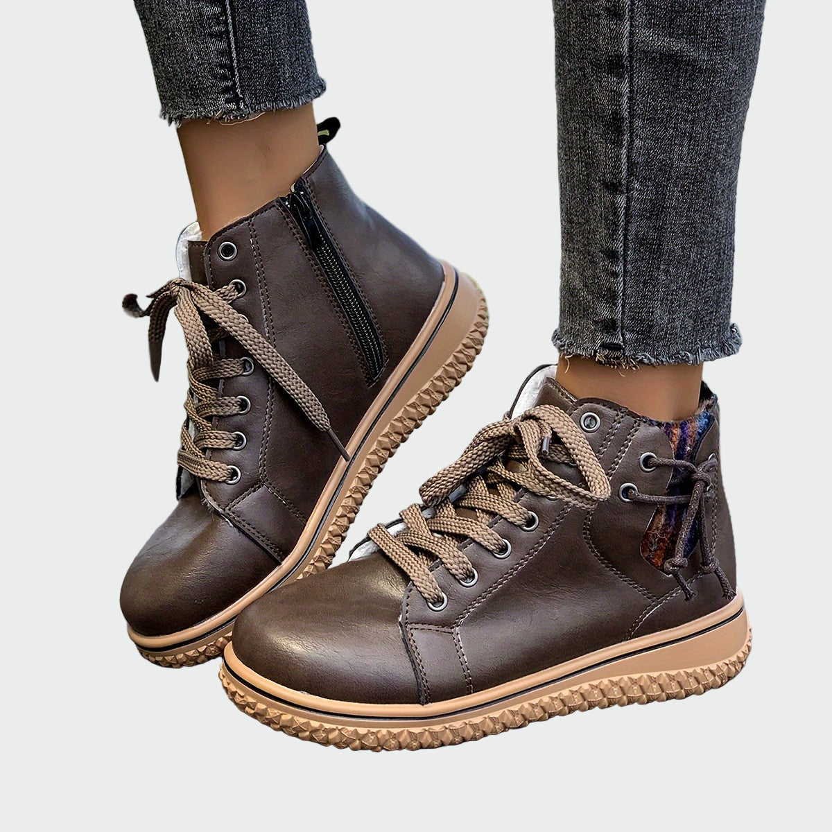 Leather Ankle Orthopaedic Boots