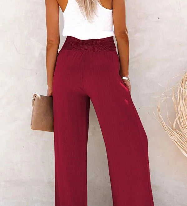 Riana - Relaxed High-Waisted Trousers