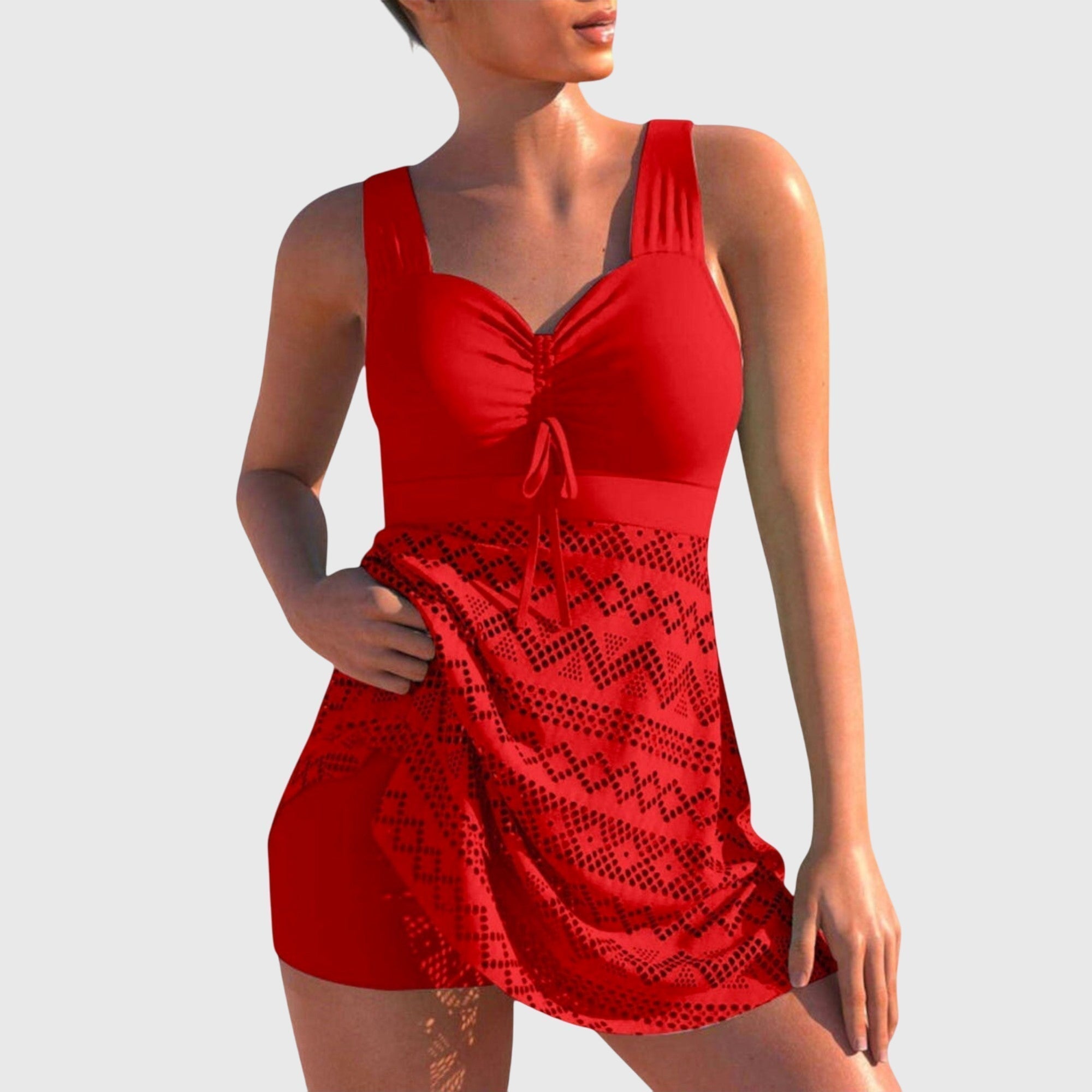 Isabella | Two-piece swimsuit with skirt