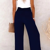 Riana - Relaxed High-Waisted Trousers