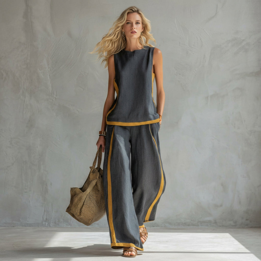 Teresa - Elegant Linen Set