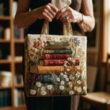 Sackleder Matelassé - Floral-Muster