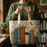 Sak Artisanal Matelassé - Bücher und Blumen
