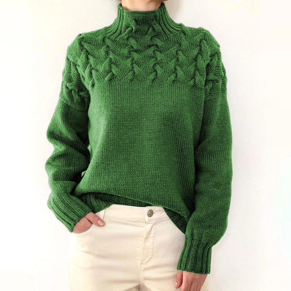 Elena | Warm Roll Neck Jumper