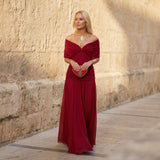 Harper | Elegant Red Dress