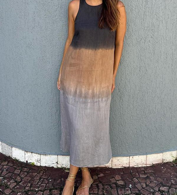 Heather - Casual Gradient Dress