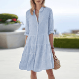 LOLITA | AIRY COASTAL STRIPED DRESS