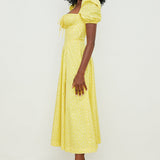 Aviana - Puff Sleeve Bloom Dress
