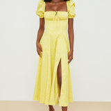 Aviana - Puff Sleeve Bloom Dress