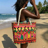 Handgefertigte Strandtasche | Reines von Melanin