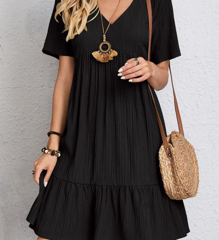 Enora - Elegant dress that enhances the belly