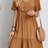 Enora - Elegant dress that enhances the belly
