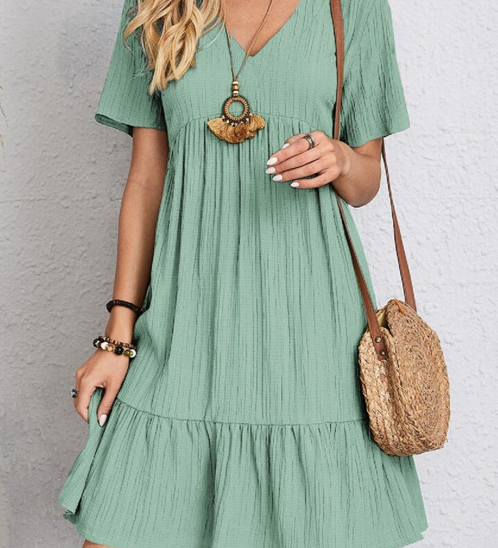 Enora - Elegant dress that enhances the belly