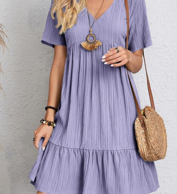 Enora - Elegant dress that enhances the belly