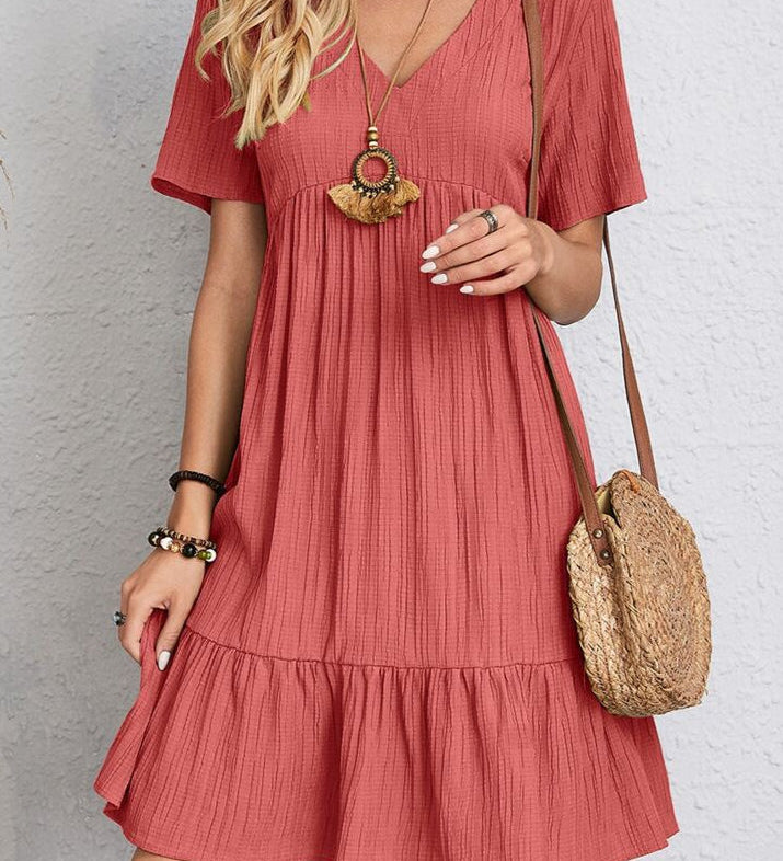 Enora - Elegant dress that enhances the belly