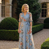 Laure | Floral Wrap Maxi Dress