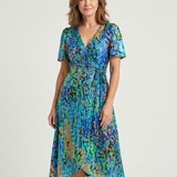 Chloé | Midi Dress with Abstract Pattern