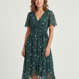 Chloé | Midi Dress with Abstract Pattern