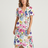 Chloé | Midi Dress with Abstract Pattern