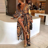 Faye - Printed Boho Dress