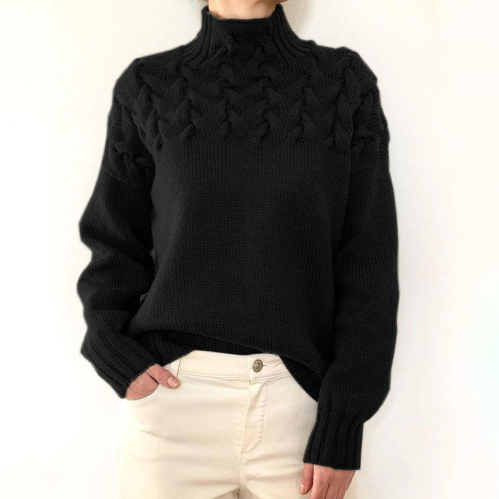 Elena | Warm Roll Neck Jumper